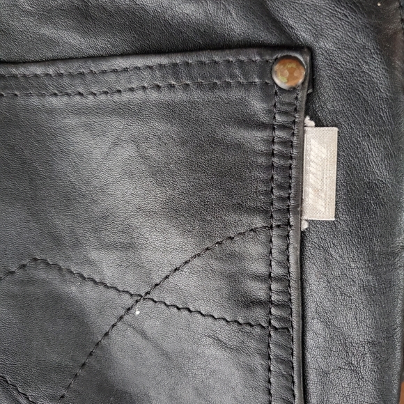 Black Leather Pants - Picture 12 of 12